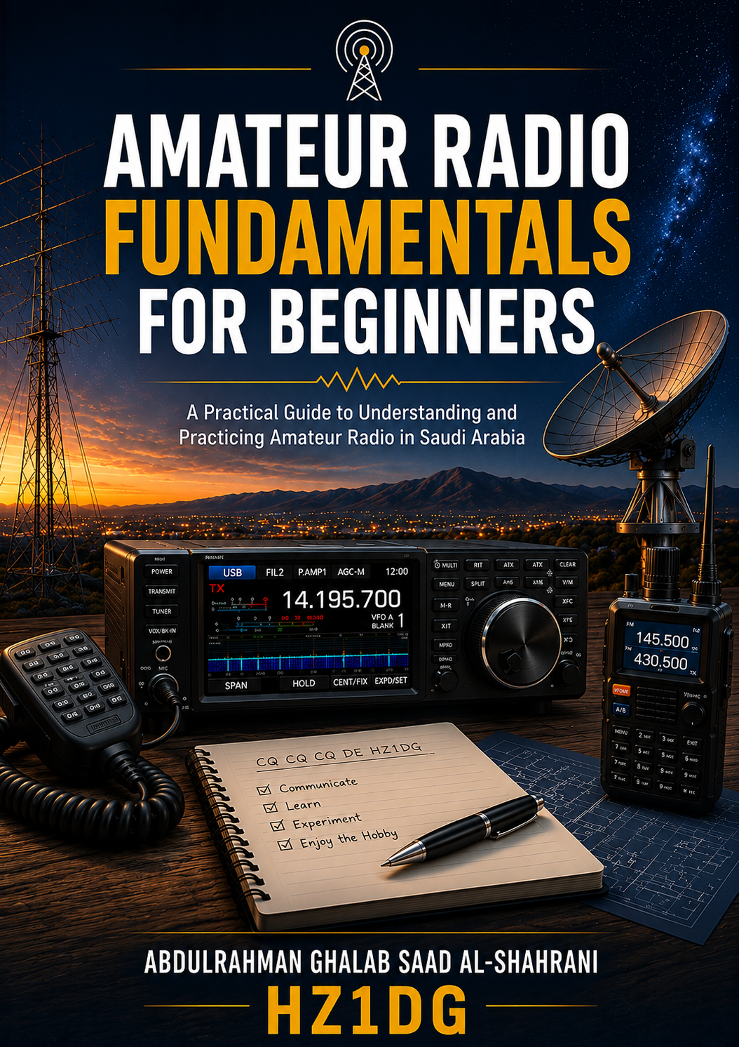Amateur Radio Fundamentals for Beginners book cover
